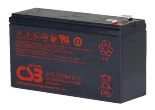 Batería Csb 12v 9ah Ups12360