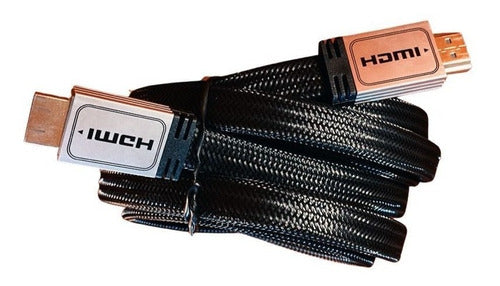 Cable Hdmi Plano Full Hd 3 Metros 4k