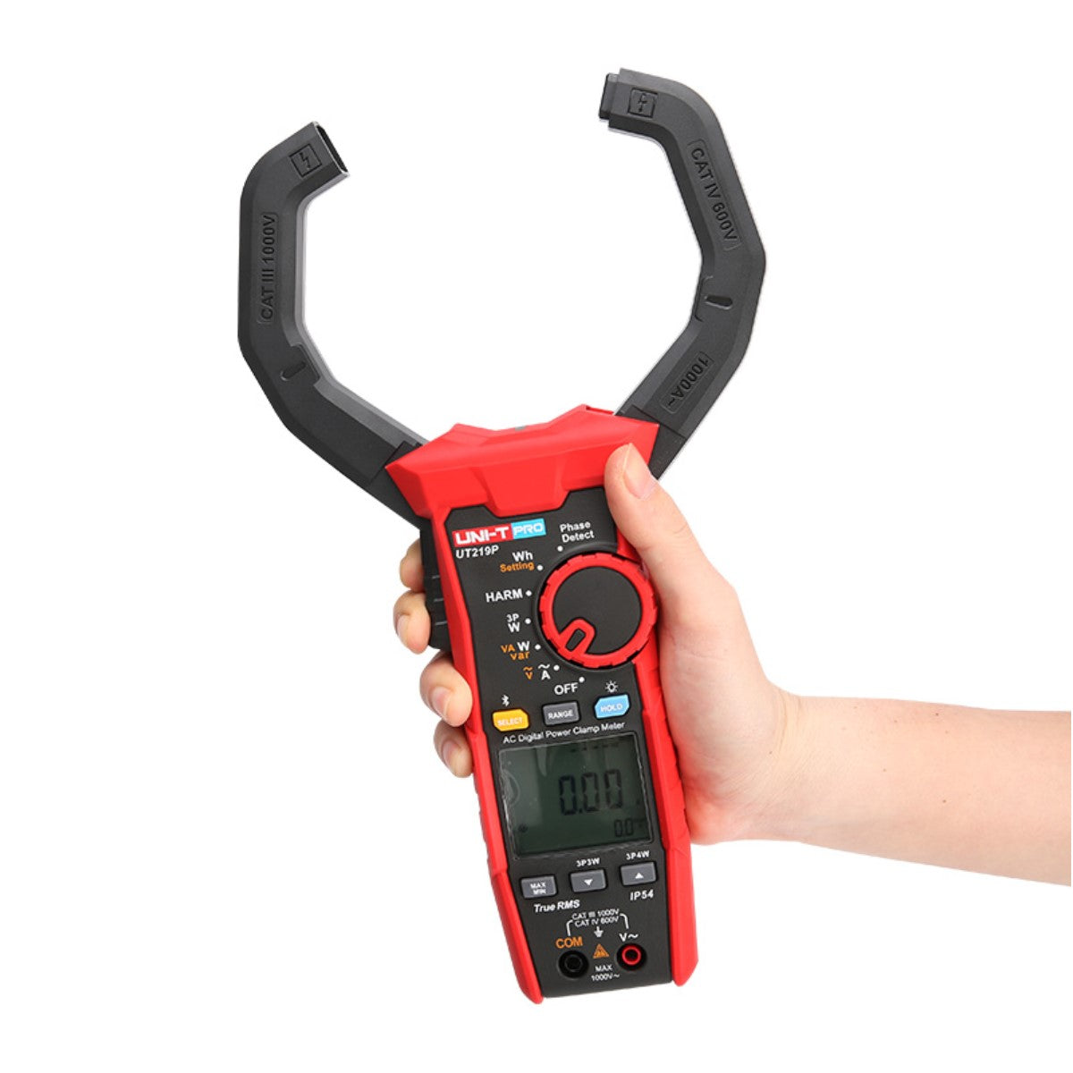 Pinza Amperimétrica Digital AC UT219P