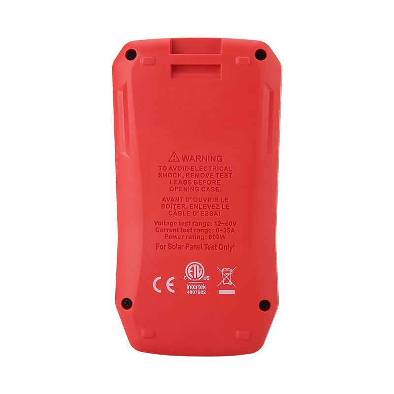 Medidor Fotovoltaico MPPT UT673PV