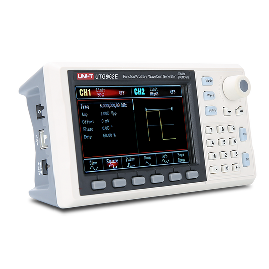 Generador De Señales UTG962E DDS Dual Channel