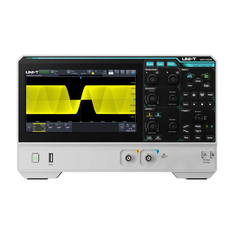 Osciloscopio Digital UPO1152HD 150MHz 12 Bits 2 Canales