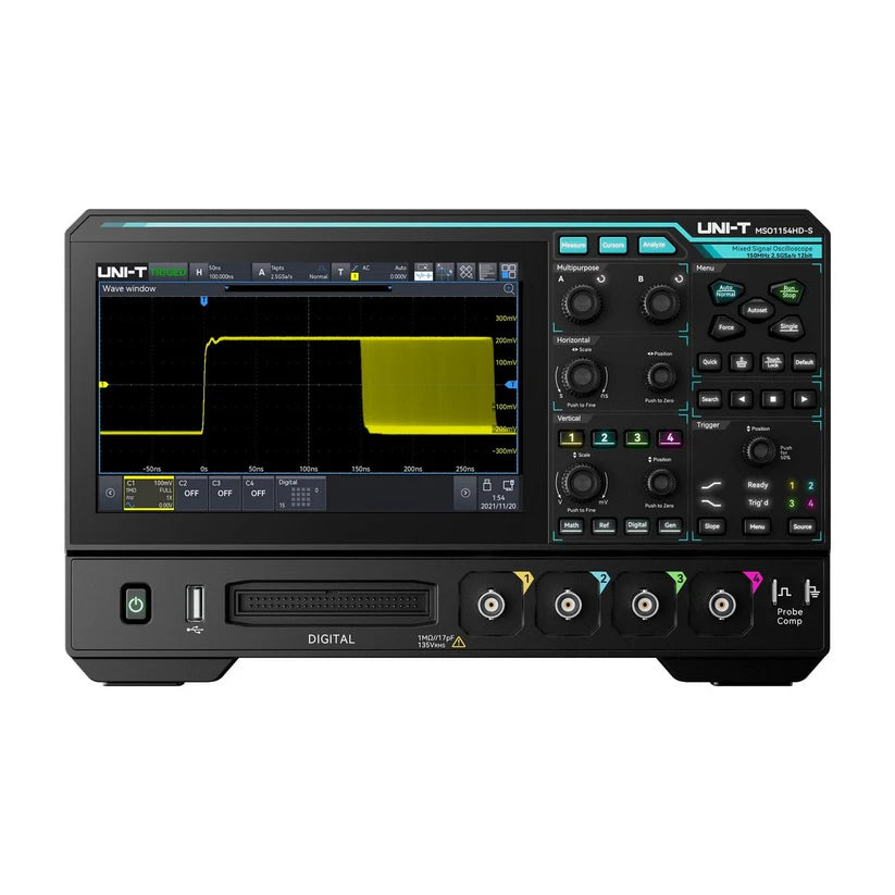 Osciloscopio MSO Digital MSO1154HD 150MHz 4 Canales