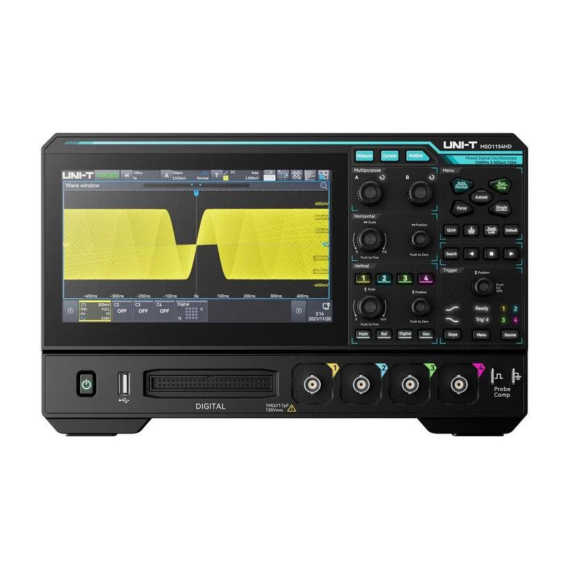 Osciloscopio MSO Digital MSO1154HD 150MHz 4 Canales