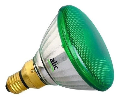 Ampolleta Par38 E27 80w Varios Colores