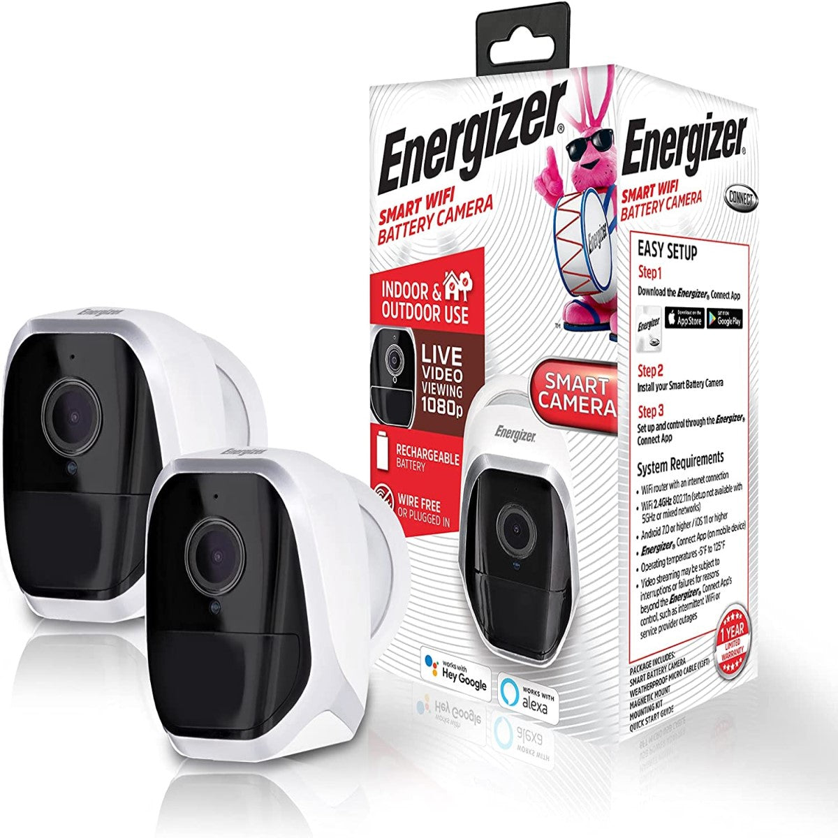 Camara Energizer Full HD Impermeable + Wifi