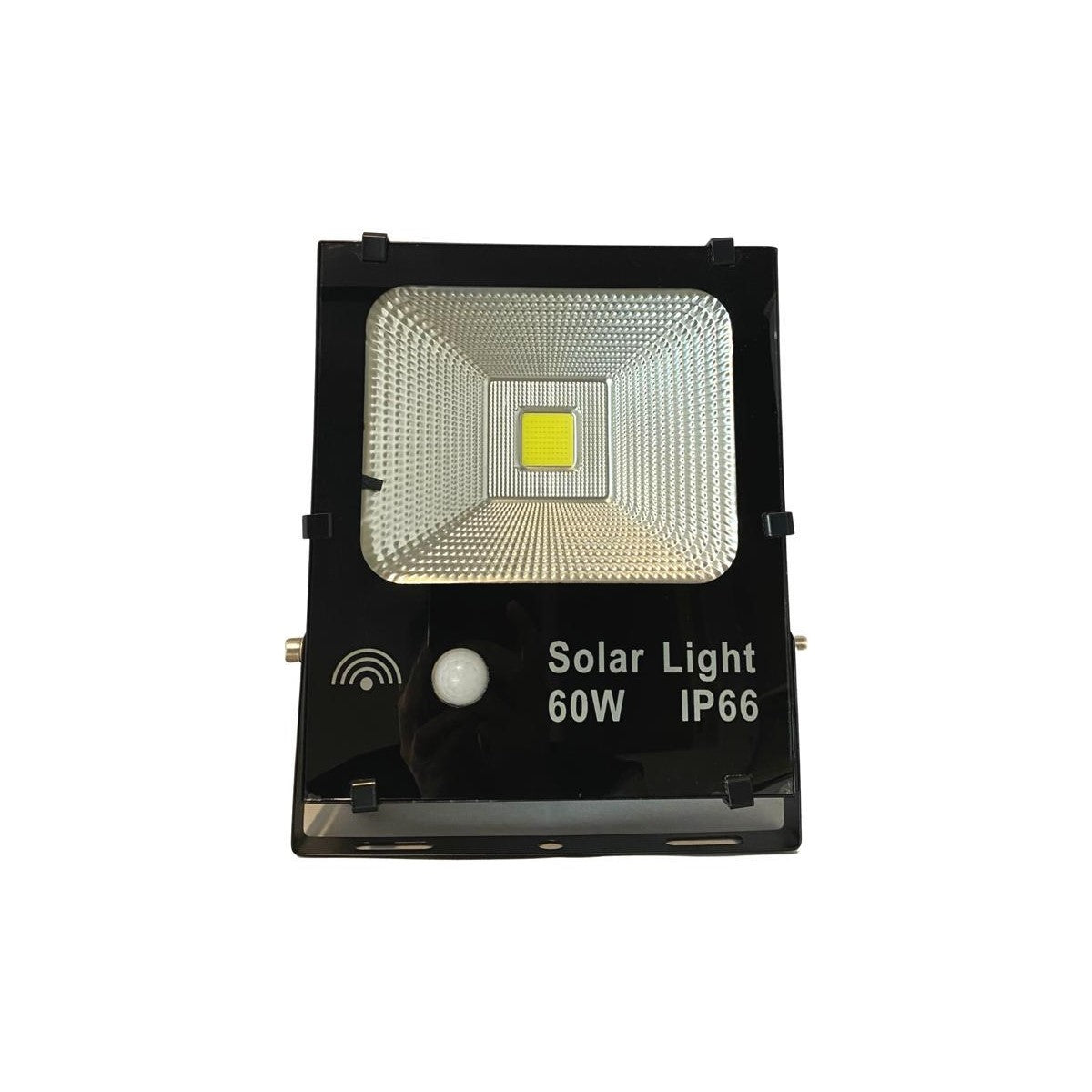 Foco Led Con Placa Solar Y Sensor 60w