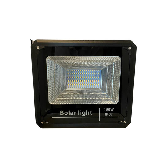 Foco Led Con Placa Solar 150w