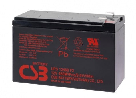 Batería CSB 12V 12Ah UPS12460