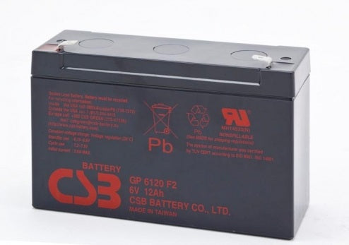 Batería CSB 6V 12Ah GP6120