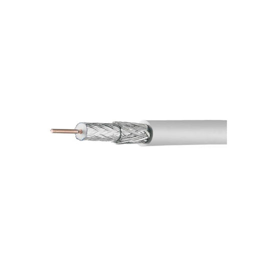 Cable Coaxial RG59 95% 100m Blanco