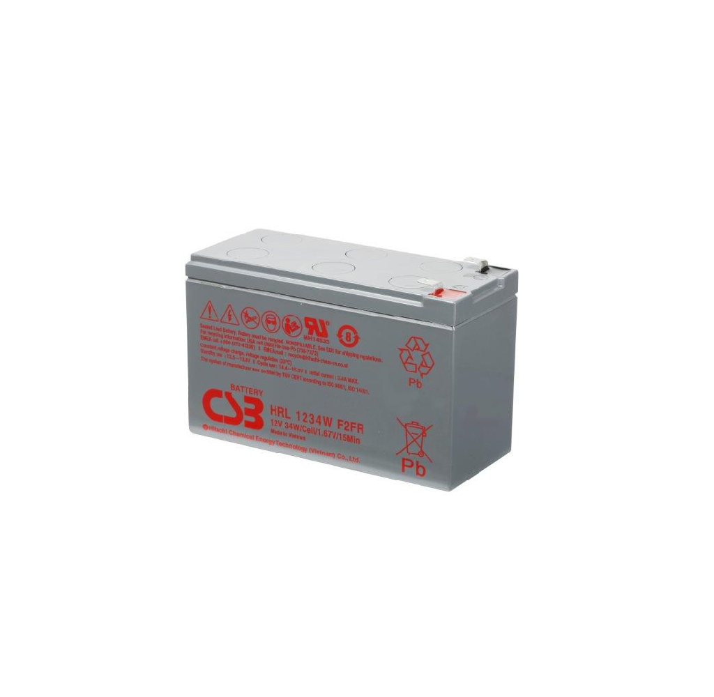 Batería CSB 12V 9Ah F2 HRL1234W