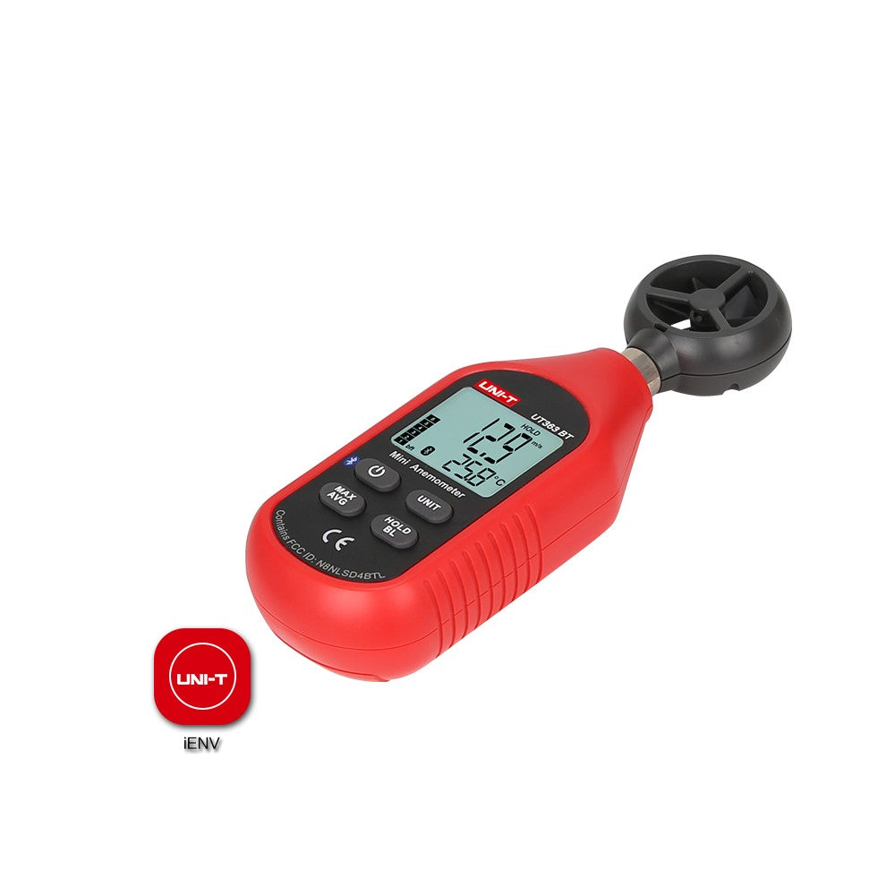 Mini Anemómetro Digital UT363 BT (Versión Bluetooth)